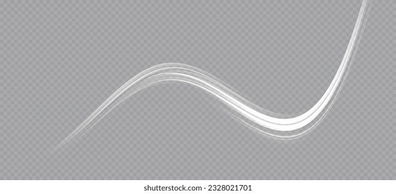 Magic spiral with sparkles.White light effect.Glitter particles with lines.Swirl effect.