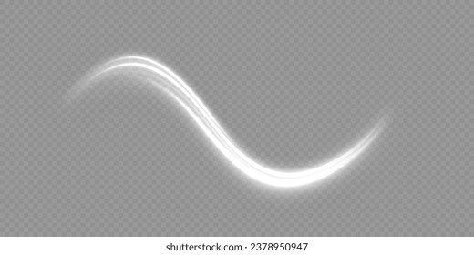 Magic spiral with sparkles.White light effect.Glitter particles with lines.Swirl effect.	