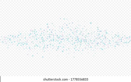 Magic Splash Carnival Transparent Background. Holographic Transparent Round Background. Vector Card. Multicolored Celebration Illustration.