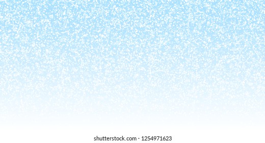 Magic stars Christmas background. Subtle flying snow flakes and stars on night sky background. Adorable winter silver snowflake overlay template. Favorable vector illustration.