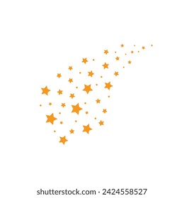 Magic stars icon vector sparkling icon magic bright sparkles, glowing, starbust, magic stars, bright stars vector illustration firework stars