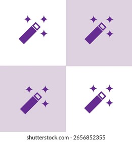 Diseño mágico del icono del tipo del palillo para usted