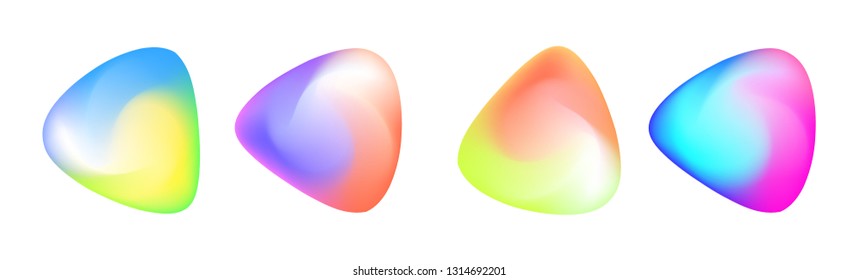 Magic stone, rune cartoon style. precious, semi-precious stone.
