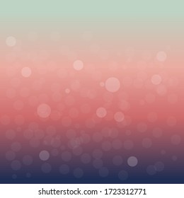 Magic Sunset Sky With The Boken Stars Wallpaper Background Dark Blue Red Light Pink Green Gradation