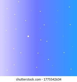 Cielo De Amanecer Mágico Con El Papel De Fondo De Pantalla De Las Estrellas Con El Cielo Azul Púrpura Rosa De Las Estrellas   Gradación