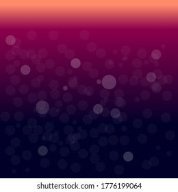 Magic Sunset Sky With The Boken Stars Wallpaper Background  Orange Burgundy Dark Blue  Gradation