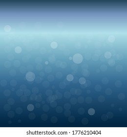 Zauberhafter Sonnenuntergang mit Boken-Stars-Hintergrund Dunkelblauer violetter blauer Himmelsgradation