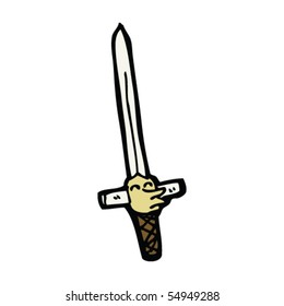 magic sword cartoon
