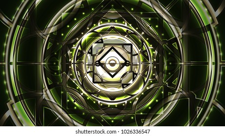 magic symbol background