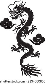 Magic, Symbol, Luck, Year, Legend, Sign, Dragon, Cloud, Chinese, Decoration, Oriental