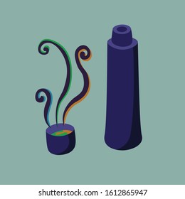Magic thermos tea, a warming drink