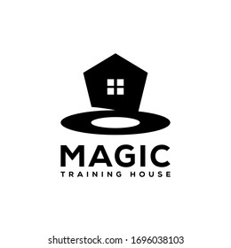 Magic Training House Logo Template - Vector