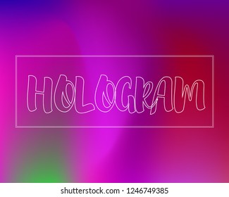 Magic Trend Colors Gradient Banner. Saturated Violet, Blue, Pink Colors Smooth Mesh Background. Dynamic Wavy Colorful Wallpapers for Your Magic Design. Bright Neon Light Texture