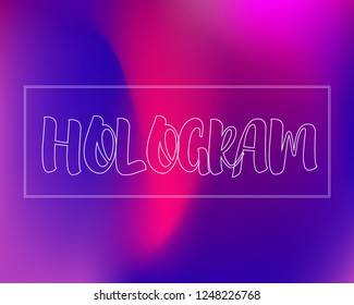 Magic Trend Colors Gradient Banner. Saturated Violet, Blue, Pink Colors Smooth Mesh Background. Dynamic Wavy Colorful Wallpapers for Your Magic Design. Bright Neon Light Texture