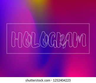 Magic Trend Colors Gradient Banner. Saturated Violet, Blue, Pink Colors Smooth Mesh Background. Dynamic Wavy Colorful Wallpapers for Your Magic Design. Bright Neon Light Texture