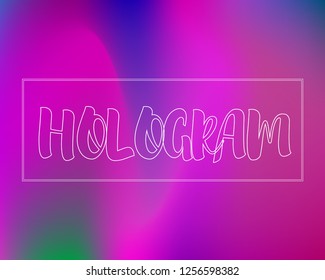 Magic Trend Colors Gradient Banner. Saturated Violet, Blue, Pink Colors Smooth Mesh Background. Dynamic Wavy Colorful Wallpapers for Your Magic Design. Bright Neon Light Texture