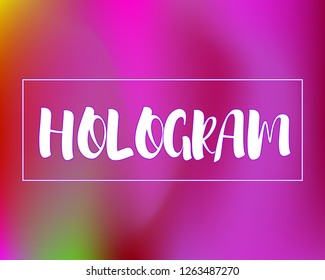 Magic Trend Colors Gradient Banner. Saturated Violet, Blue, Pink Colors Smooth Mesh Background. Dynamic Wavy Colorful Wallpapers for Your Magic Design. Bright Neon Light Texture