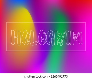 Magic Trend Colors Gradient Banner. Saturated Violet, Blue, Pink Colors Smooth Mesh Background. Dynamic Wavy Colorful Wallpapers for Your Magic Design. Bright Neon Light Texture