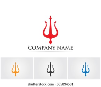Magic trident logo 