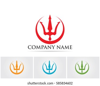 Magic trident logo