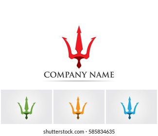 Magic trident logo 
