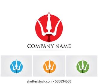 Magic trident logo