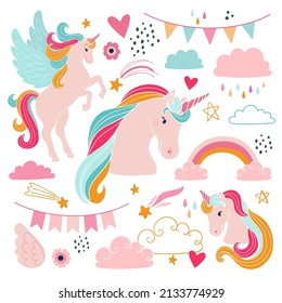 3,069 Unicorn Girl Clipart Images, Stock Photos & Vectors | Shutterstock