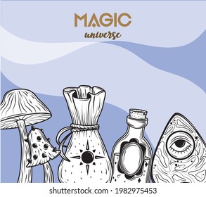 magic universe prediction mystery sketch