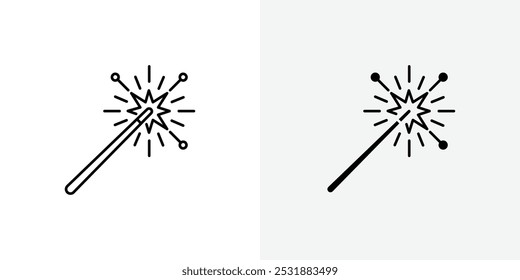 Magic vecor icon set. Stock vector illustrator. EPS 10