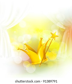 Magic vector background