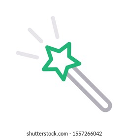 magic vector colour line icon