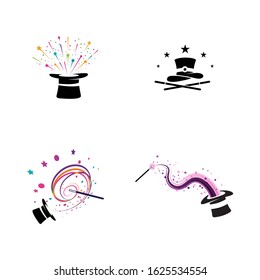 Magic Vector icon illustration design Template