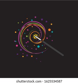 Magic Vector icon illustration design Template