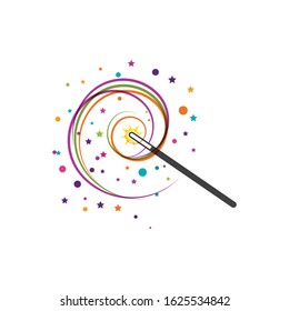 Magic Vector icon illustration design Template