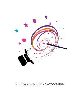 Magic Vector icon illustration design Template