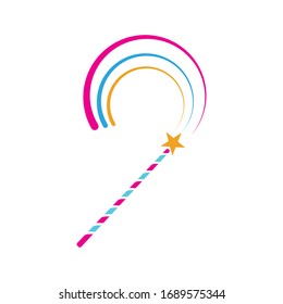 Magic Vector icon illustration design Template