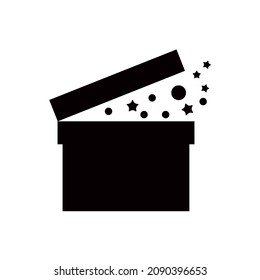 magic vector icon, magical, magician symbol. Modern,simple flat vector illustration for web site or mobile app