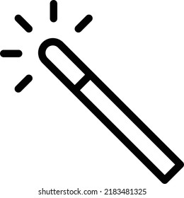 Magic Vector illustration on a transparent background.Premium quality symmbols.Stroke vector icon for concept and graphic design.