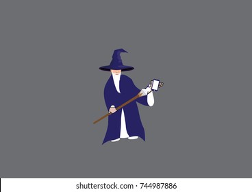 Magic vector logo, Magician/ wizard logo