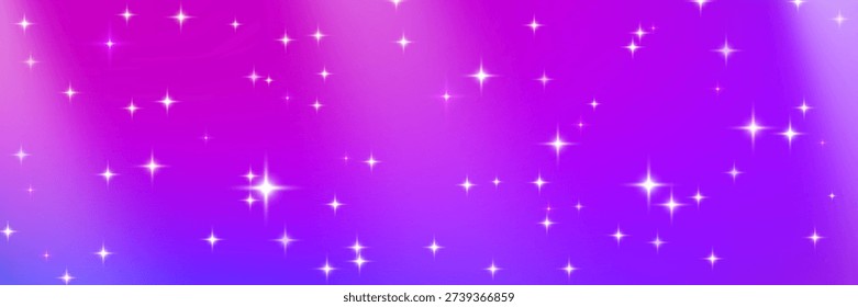 Fondo gradación estrellado violeta