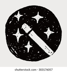 Magic Wand doodle