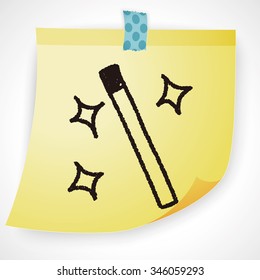 Magic Wand doodle drawing