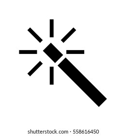 magic wand edit photo vector illustration design