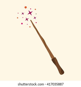 Magic Wand flat icon