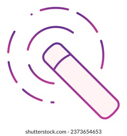 Magic wand flat icon. Design tools violet icons in trendy flat style. Photo edit tool gradient style design, designed for web and app. Eps 10