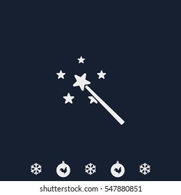 Magic wand icon.