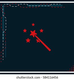 Magic wand icon.