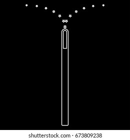 Magic wand icon .