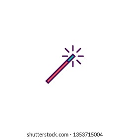 Magic Wand icon design. Essential icon vector illustration