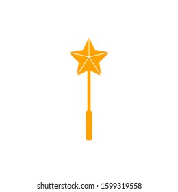 magic wand icon design. vector illustration